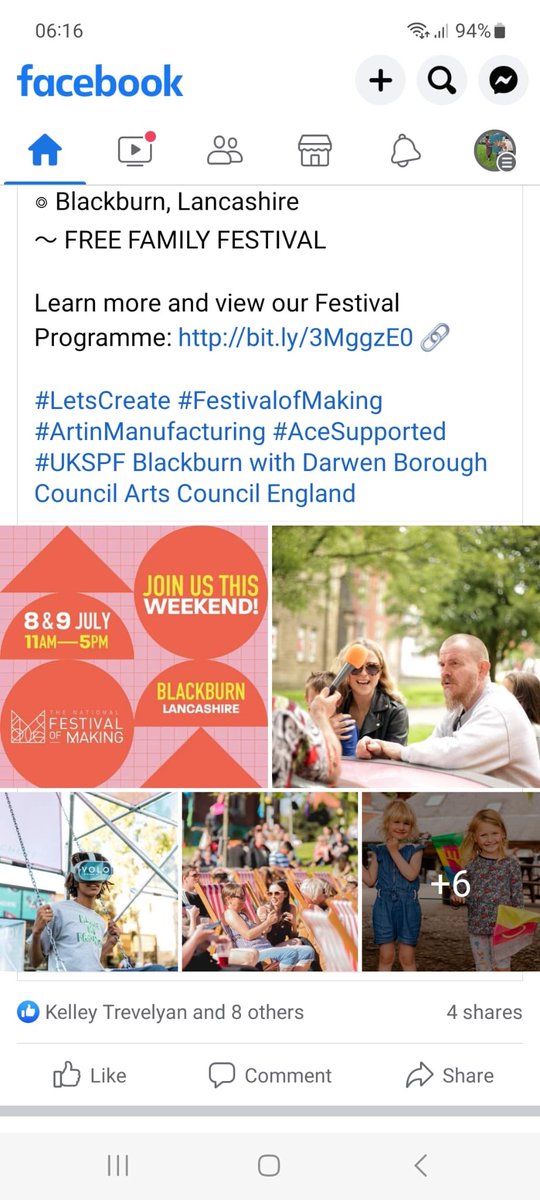 Rachel Gardner (@rachelgardnerra) on Twitter photo We LOVE Blackburn’s Festival of Making! There’s so much creativity, innovation& joy in this town…thanks <a href="/blackburndarwen/">Blackburn with Darwen Council</a> for events like these that release the incredible potential in this place. More space for creativity & community please!
<a href="/cofelancs/">The CofE in Lancashire (Blackburn Diocese)</a> <a href="/BpBlackburn/">Bishop Philip</a> We LOVE Blackburn’s Festival of Making! There’s so much creativity, innovation& joy in this town…thanks <a href="/blackburndarwen/">Blackburn with Darwen Council</a> for events like these that release the incredible potential in this place. More space for creativity & community please!
<a href="/cofelancs/">The CofE in Lancashire (Blackburn Diocese)</a> <a href="/BpBlackburn/">Bishop Philip</a>