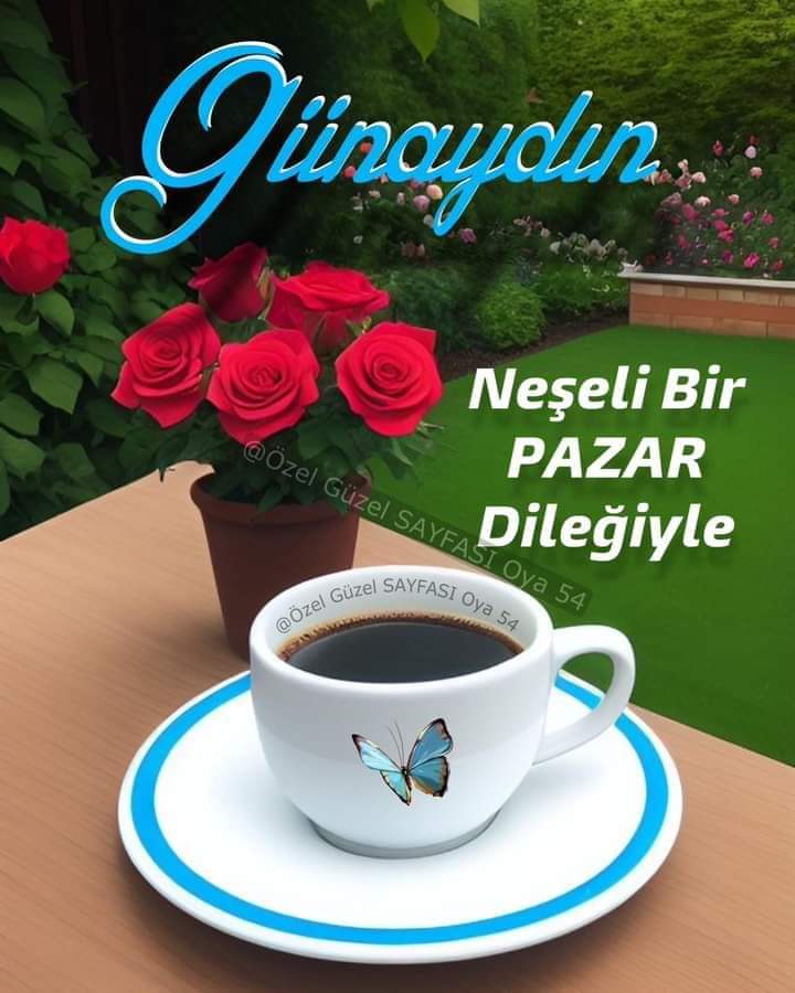 Yüreğiniz yorgunluk görmesin.. Sevdiklerinizle birlikte, sağlıklı, huzurlu ve keyifli pazarlar ☕️☀️🌸🍃💙