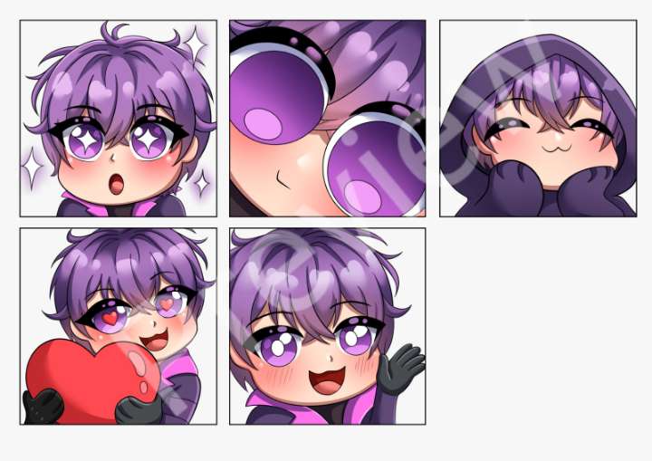 vithros's tweet image. @LexsiDraws2  Did such a good job on my emotes! Now their emotes will only be discord available for my server- 

which is not finished yet ;w;.
I was pretty happy working with them. 
They were easy to talk to and were understanding on any changes I wanted to make!
🖤🖤🖤