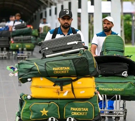 the generation's greatest, babar azam has arrived in srilanka.