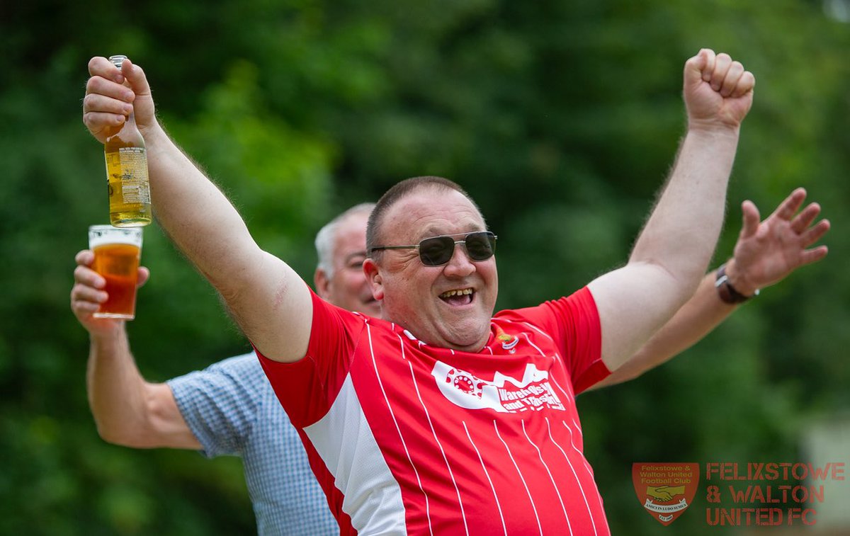 The best bit about football being back - Smiles 😊 on faces on and off the pitch!! Great support as always from <a href="/Felixseasiders/">Felixstowe & Walton Utd FC</a> fans and thanks to everyone <a href="/Lakenheath_FC/">Lakenheath FC</a> for being brilliant hosts!!