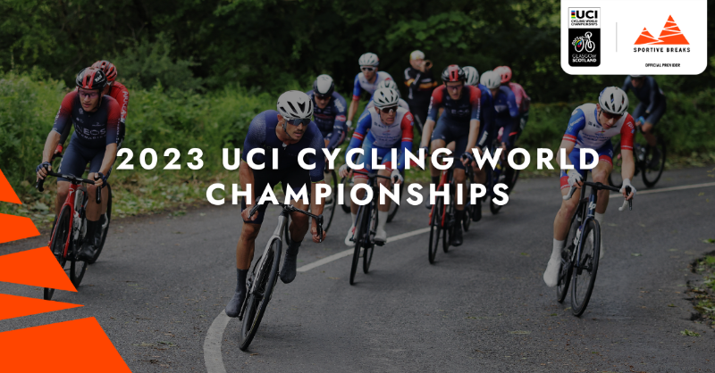 BritishCycling's tweet photo. Got your eyes on a trip to Glasgow for @CyclingWorlds? 

@SportiveBreaks have some amazing packages available, so you can be in the heart of the biggest cycling event, ever! 

Are you a British Cycling Member? Check the latest edition of Member News for your exclusive discount.