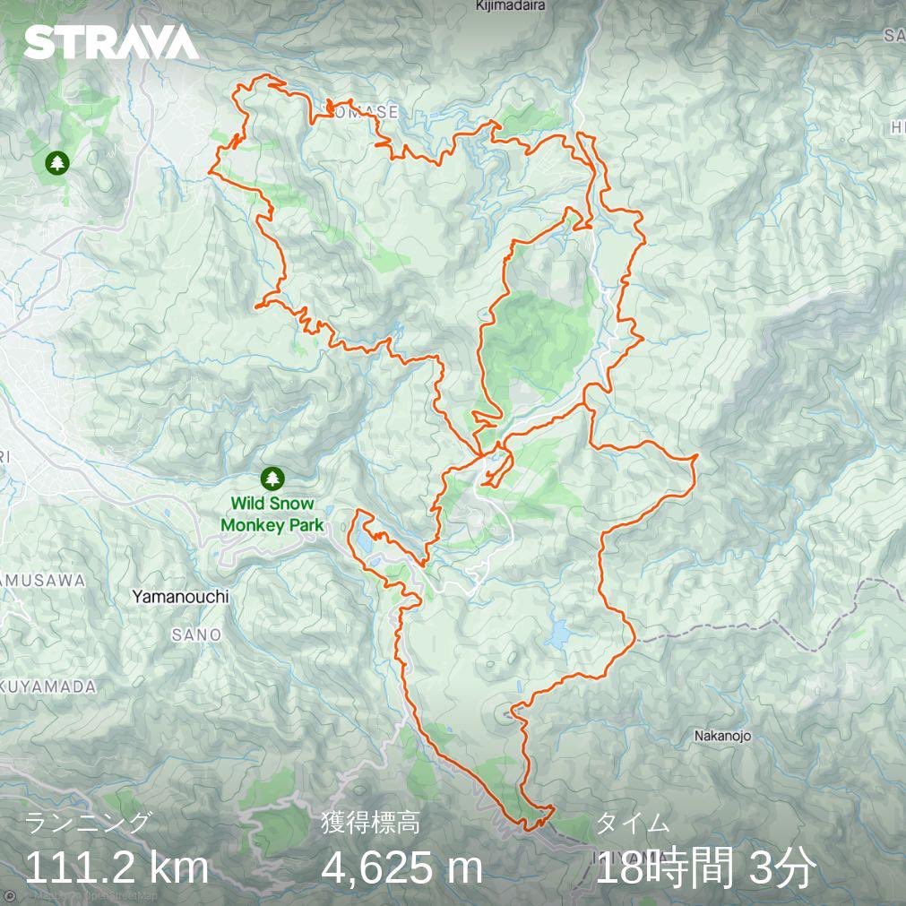 ow2im's tweet photo. コース）志賀高原💯
距離）111.20km
獲得） 4,520m
タイム）18時間3分
感想）先月の奥信濃100から2ヶ月連続100km超レース参戦。
最後のエイドが所属する #SAKU乱 エイドだけに絶対92kmまでは行く＆18時間目標で。結果3分オーバーで翌日になったけど泥祭り楽しめました🙌 https://t.co/wfMsAmgbEZ