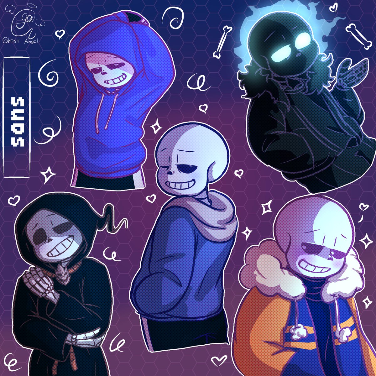 ghostangel2000's tweet photo. Some of the Sans I like the most! c:
#sans #Undertale #undertaleAU https://t.co/qDs50bzgQV
