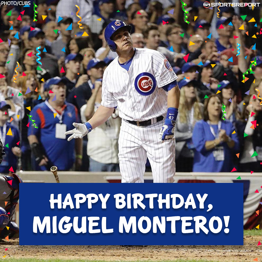 Happy Birthday to Legend, Miguel Montero! 