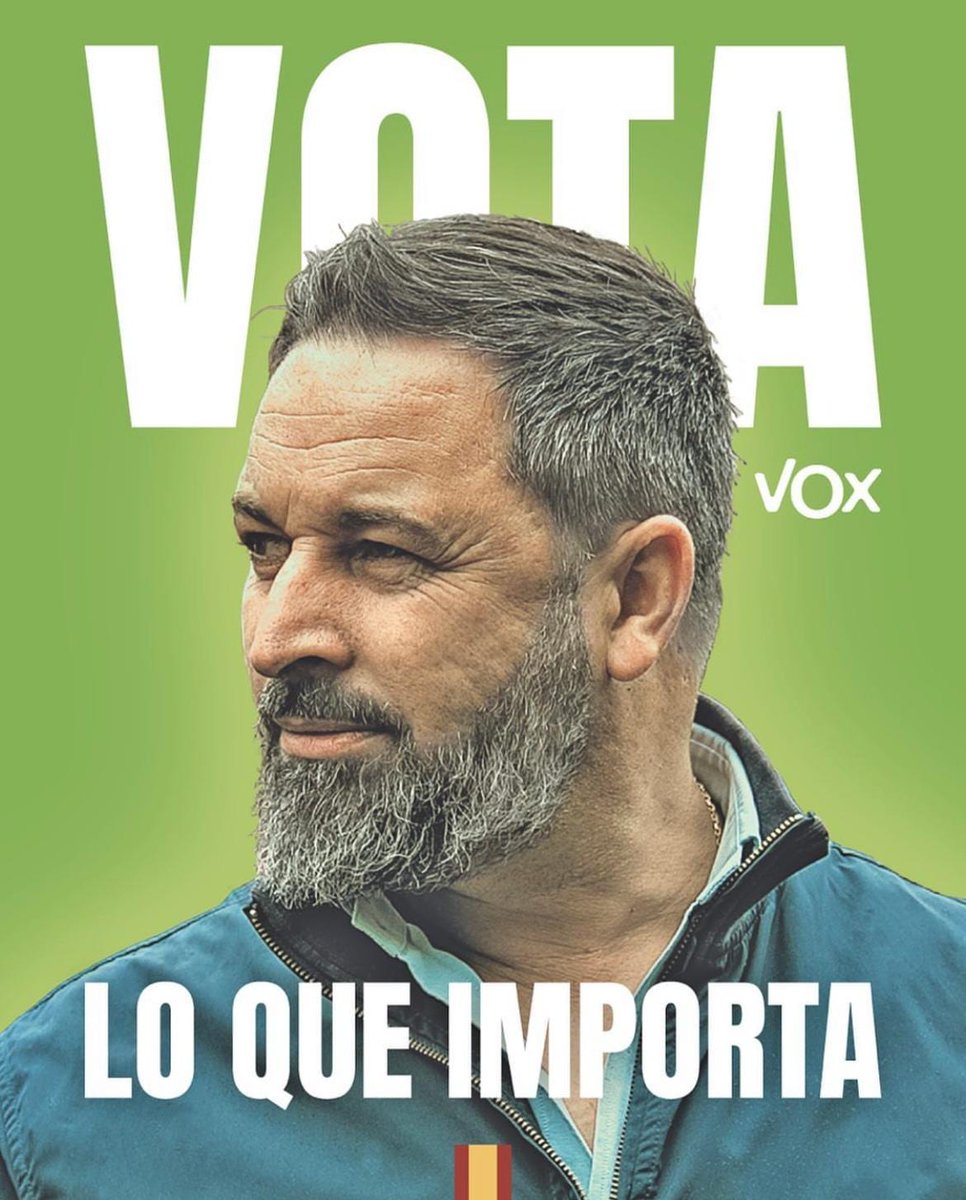 MecoVox's tweet photo. 📢Vecinos de Meco, si queréis un cambio real de rumbo para España 🇪🇸 👇
#VotaSeguro✔
#SoloQuedaVOX 💚
#VotaLoQueImporta
#VotaSantiagoAbascal 💪 https://t.co/l7UEKtX6XH