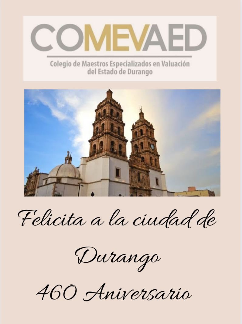 comevaed's tweet photo. Conmemorando el 460 aniversario de nuestra ciudad #Durango a cargo de nuestra autoridades estatales y municipales y en compañía de las diferentes cámaras empresariales y colegios de profesionistas en la cual asiste el M.V.I Enrique Stenner P. con la representación del @comevaed https://t.co/L87bjYJOn6