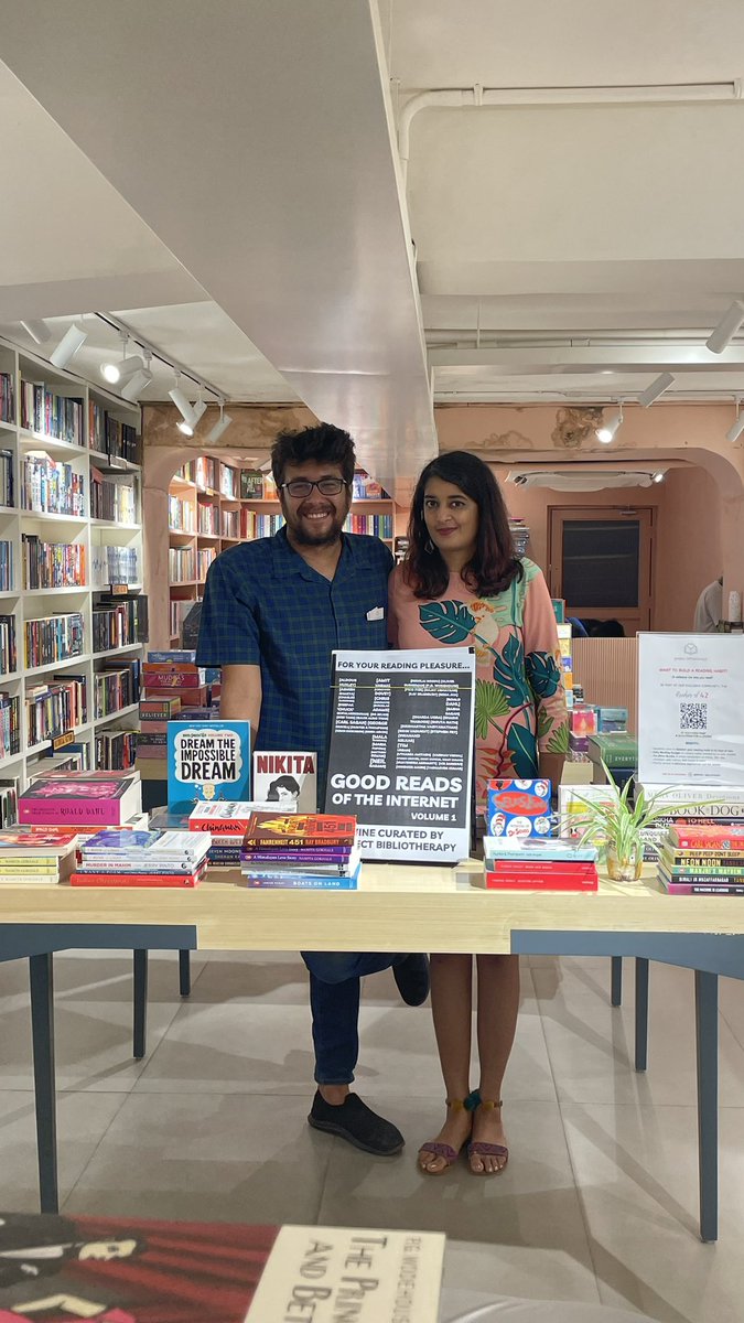 Project Bibliotherapy (Nandini & Nitin) tweet media