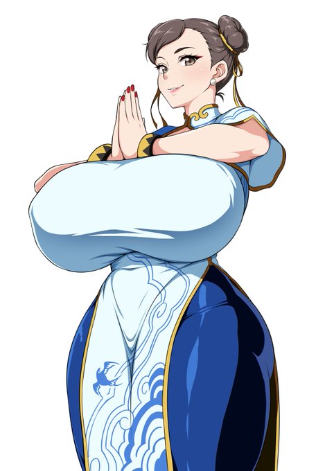 デカデカ春麗
描き終わってから気づいたけど、チャイナのアイサツのは右手グー…なのでこれはいただきますしてる春麗の絵 