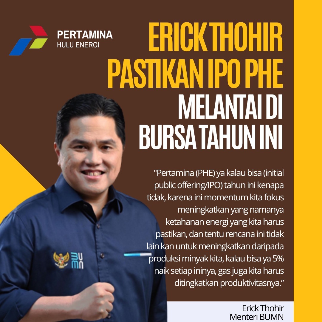ansori_fajri90's tweet photo. Pastikan IPO PHE melantai di bursa tahun ini
#phe #ipophe #pertamina https://t.co/UZ4ixB8ace