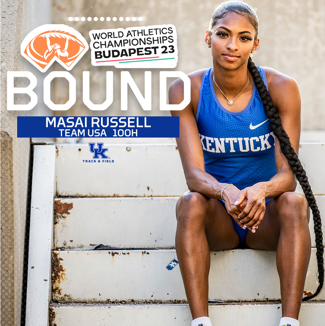 ✨𝘽𝙐𝘿𝘼𝙋𝙀𝙎𝙏 𝘽𝙊𝙐𝙉𝘿 ✨

<a href="/masai_russell/">Masai Russell OLY ✨</a> captures the final qualification spot in the 100H and will represent <a href="/TeamUSA/">Team USA</a> in Hungary!

#UKTF | #USATFOutdoors