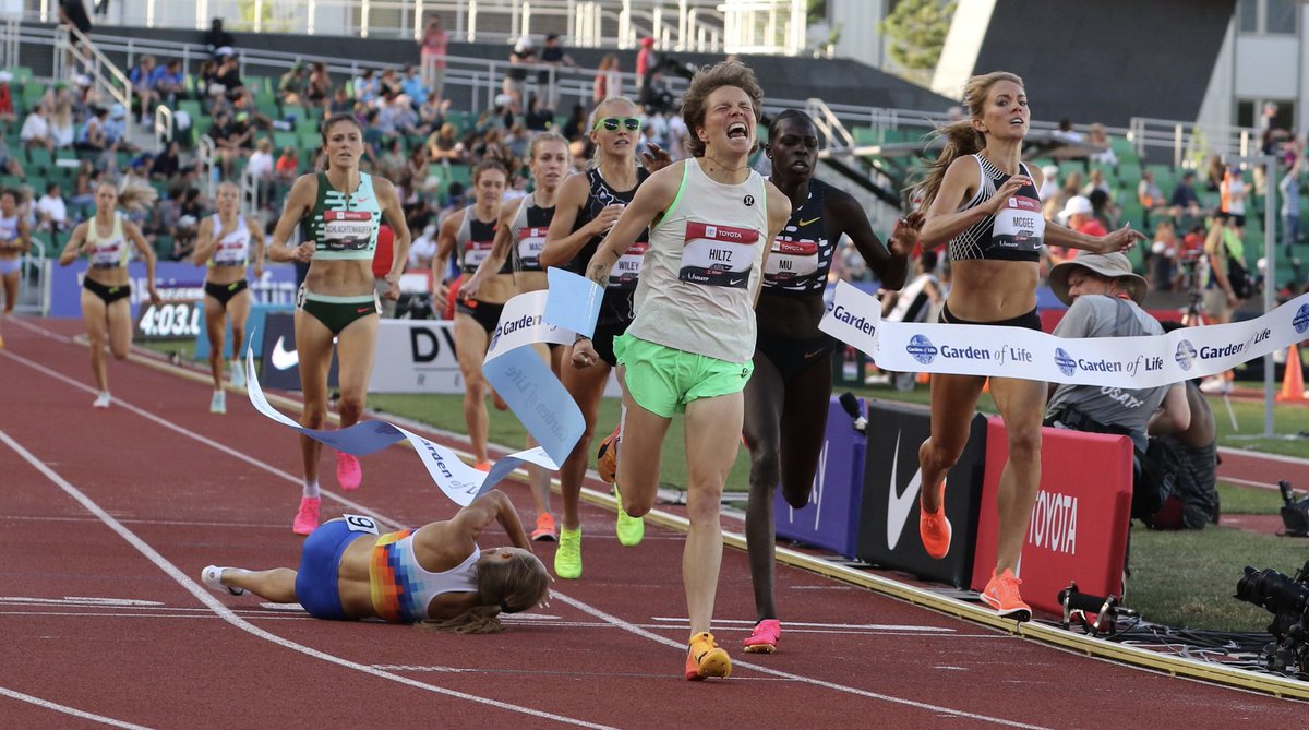 What a win for ⁦@Nikki_Hiltz⁩!

#USATFOutdoors 

📷 <a href="/janemonti1/">Jane Monti</a> for Race Results Weekly