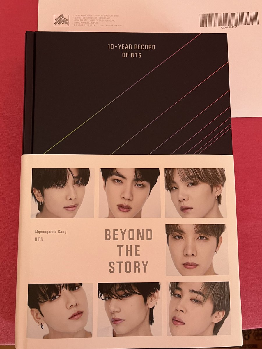 Precious Sunday 💜, well received today ordered from @PopularMalaysia #BeyondTheStory