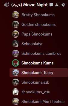 MiloKumaVT's tweet photo. How you doin, Shnookums? I love my server ♥️ https://t.co/GHaFqLTJyv