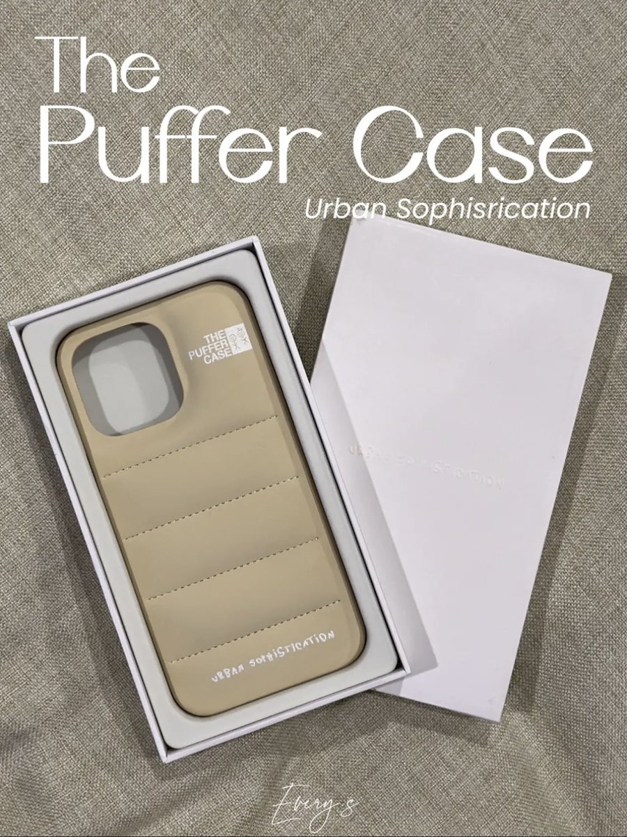 Eveeicu's tweet image. เพื่อนถามเยอะมากว่าใช้เคสของอะไร
ดูนุ่มนิ่ม จะสบายมือ นี่เลยคร้าา
The Puffer case ของ Urban Sophisrication อีฟซื้อจากพรีออเดอร์
แต่รอไม่นานเลย รองไปตำๆกันดูนะ 🫠✨
shope.ee/8zbGhKxFc8