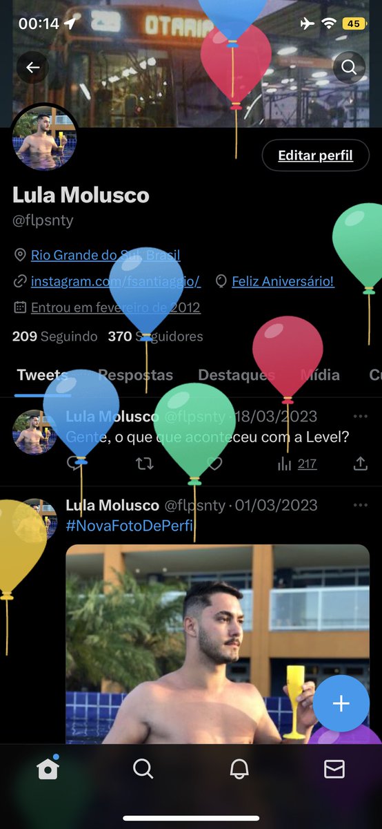 Os balõezinhos vieram! 26 já é cacura?