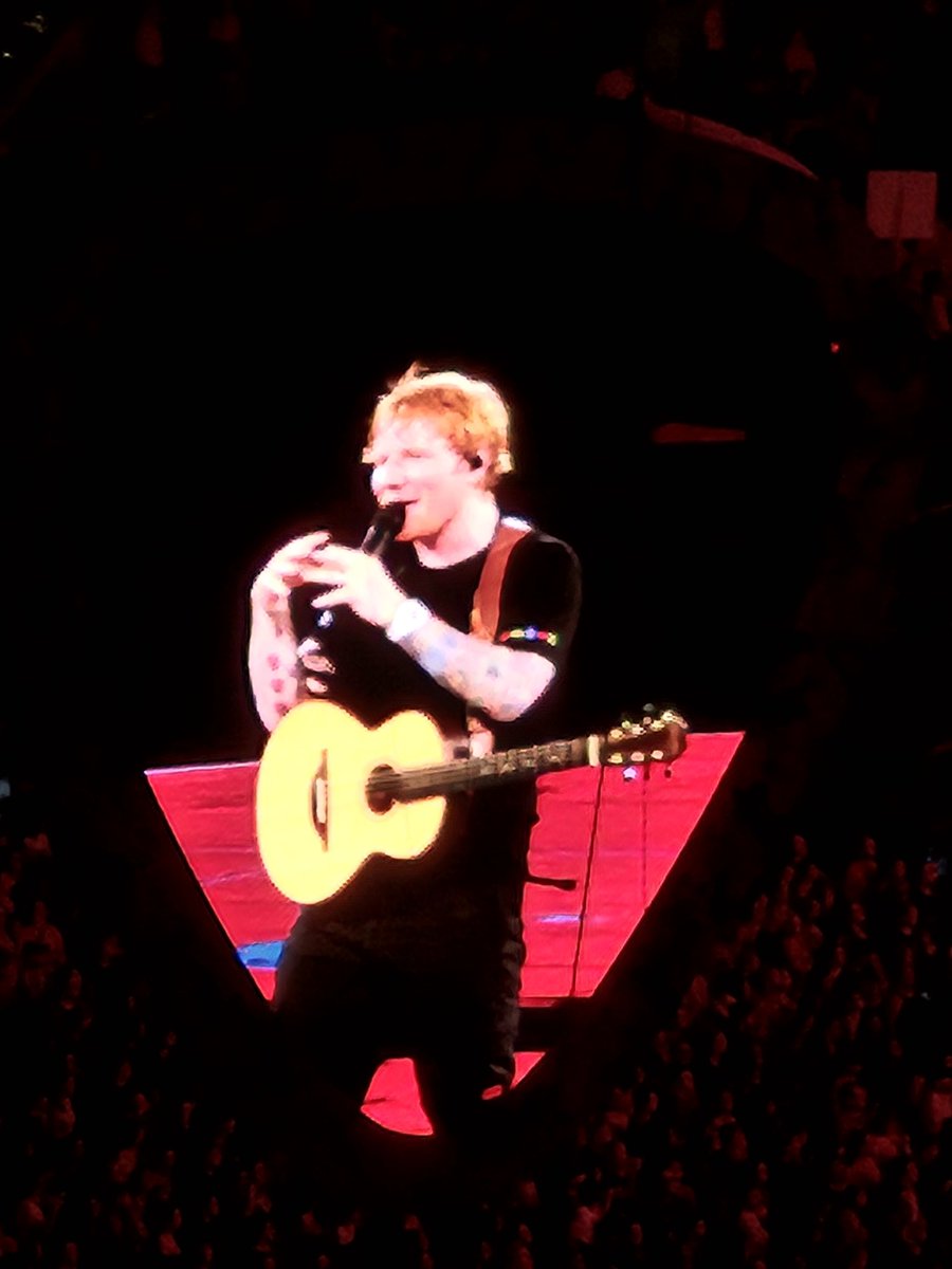 HartAttackKidd's tweet image. A big thank you to @TLM327 for taking me to see @edsheeran for my birthday. I love you.