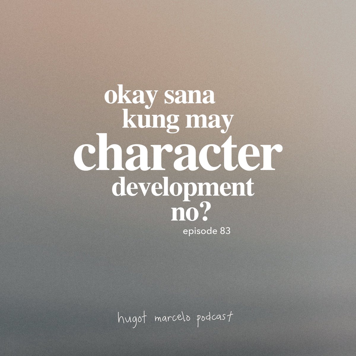 akoposimarcelo's tweet photo. Okay naman talaga kapag may ganito eh. Yung magiging better kayo para sa isa't isa. Hindi yung paulit-ulit na lang tapos wala namang nagbabago.
Episode 83: https://t.co/DoB0ut8FCE https://t.co/rbvhuyMOFR