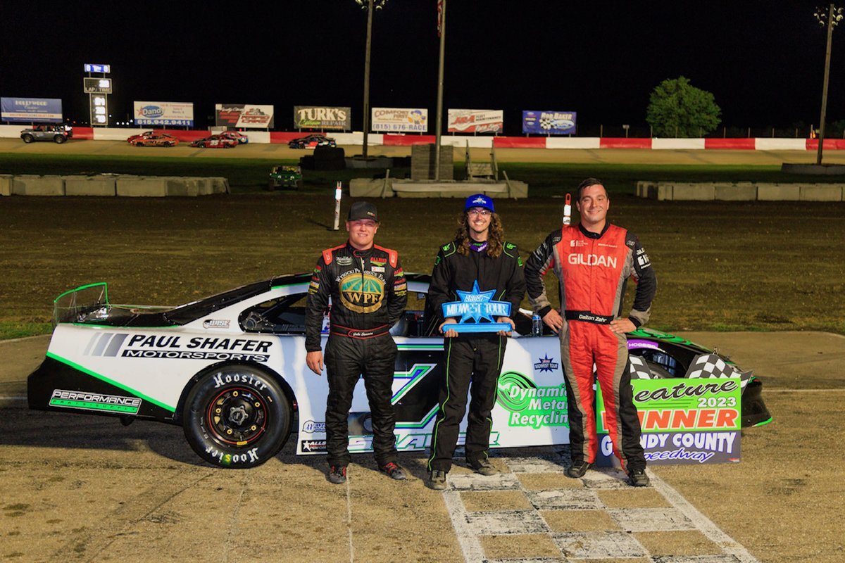 MidwestTour's tweet photo. 🏆 @ShaferRacing7  Flies to Second #ASAMT Wayne Carter Classic Victory at Grundy

Story &amp; Results: https://t.co/kE7RMaTIL8

📸 @tjharron https://t.co/7gVm052qyr
