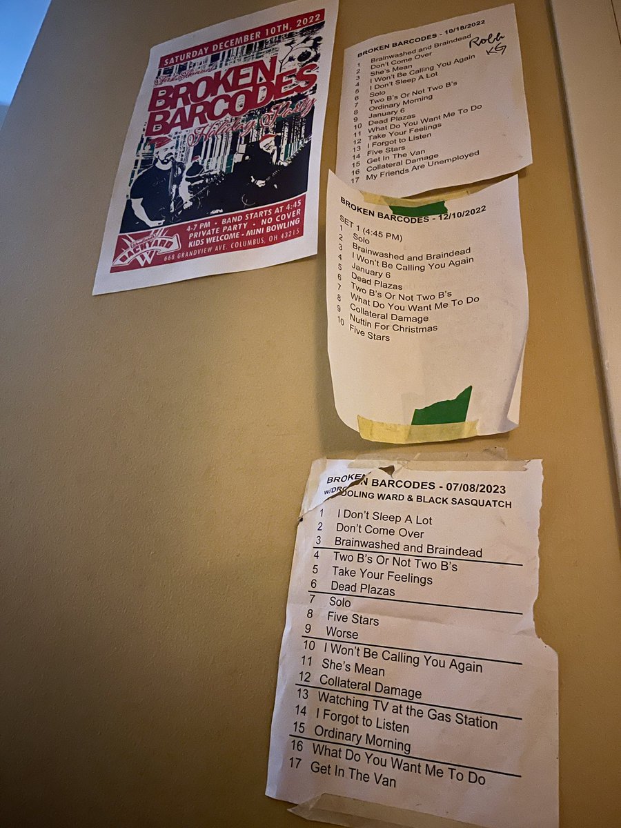 threebines's tweet photo. @Br0kenB4rc0des Another moment of greatness commemorated on the wall! https://t.co/oSim8ntQXh