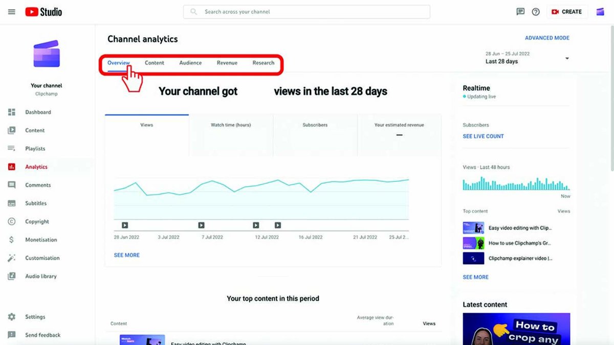 marketersbd14's tweet image. How do I set up YouTube Analytics for my channel?

To set up YouTube Analytics for your channel, follow these steps 
 Sign in to your YouTube account Go towww.youtube.com and sign in using your Google account credentials. 
#YouTubeAnalytics
#Channelanalytics