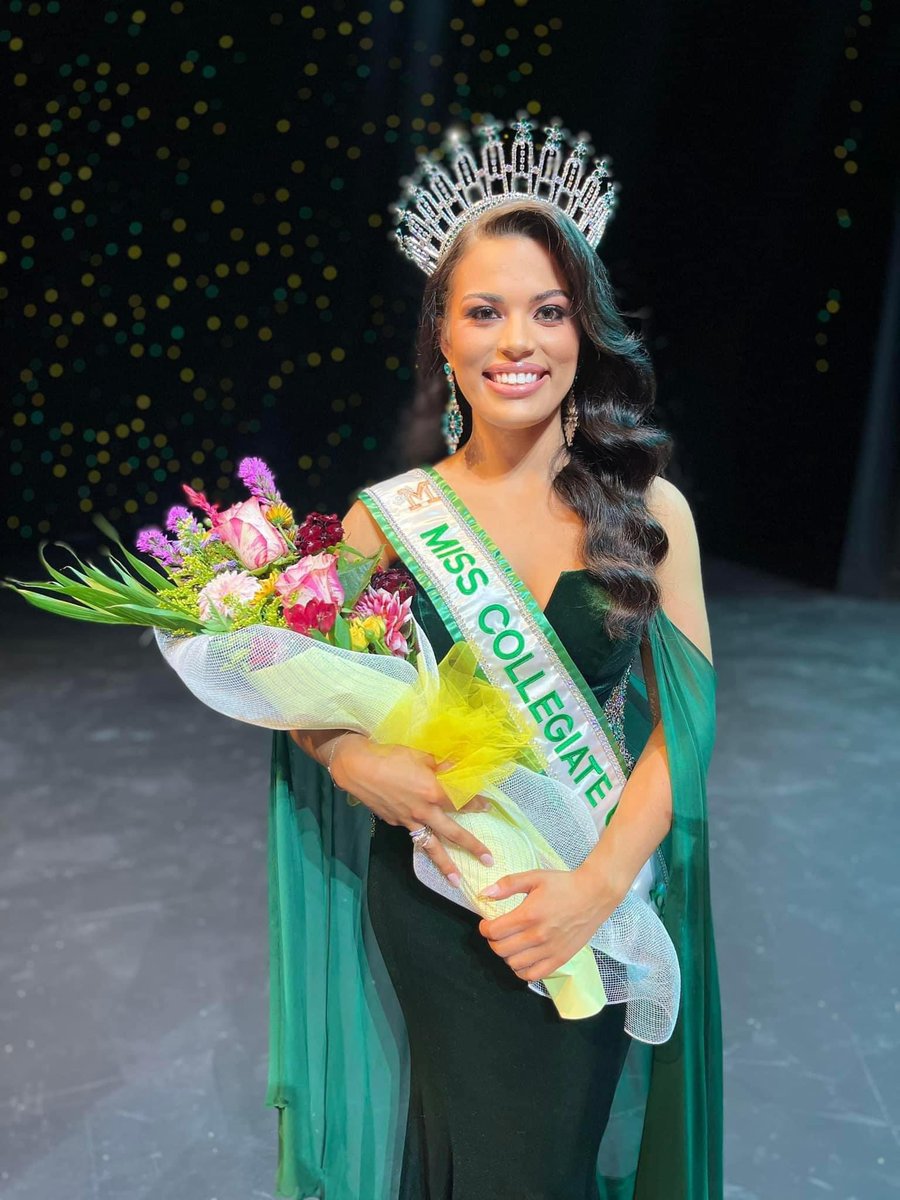 Alvin_Cheer's tweet image. Congratulations to Former AHS Cheerleader (Class of 2018) Jessica Hall on being crowned Miss Collegiate USA 2023! We are so proud of you! #JPND