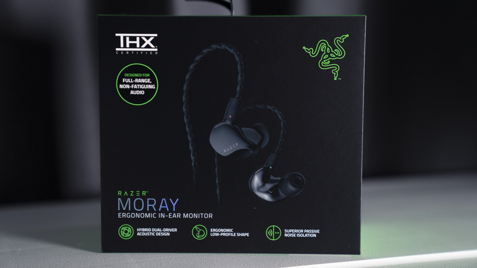 Razer Moray 有線イヤホン THX認証 Razer launches THX Certified In-Ear Monitors for gaming and