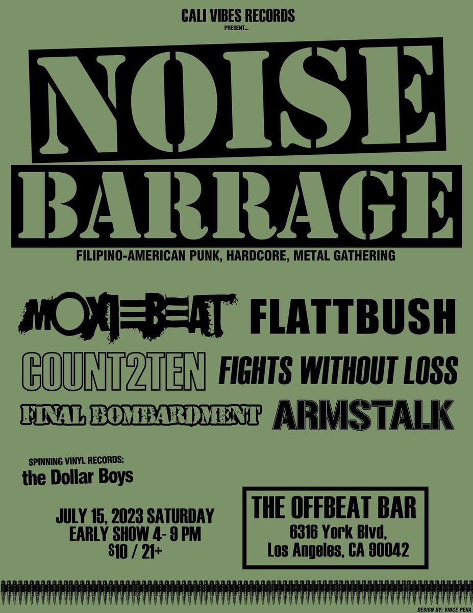 FLATTBUSH's tweet photo. ONE WEEK AWAY! https://t.co/CwmbRfgs9o