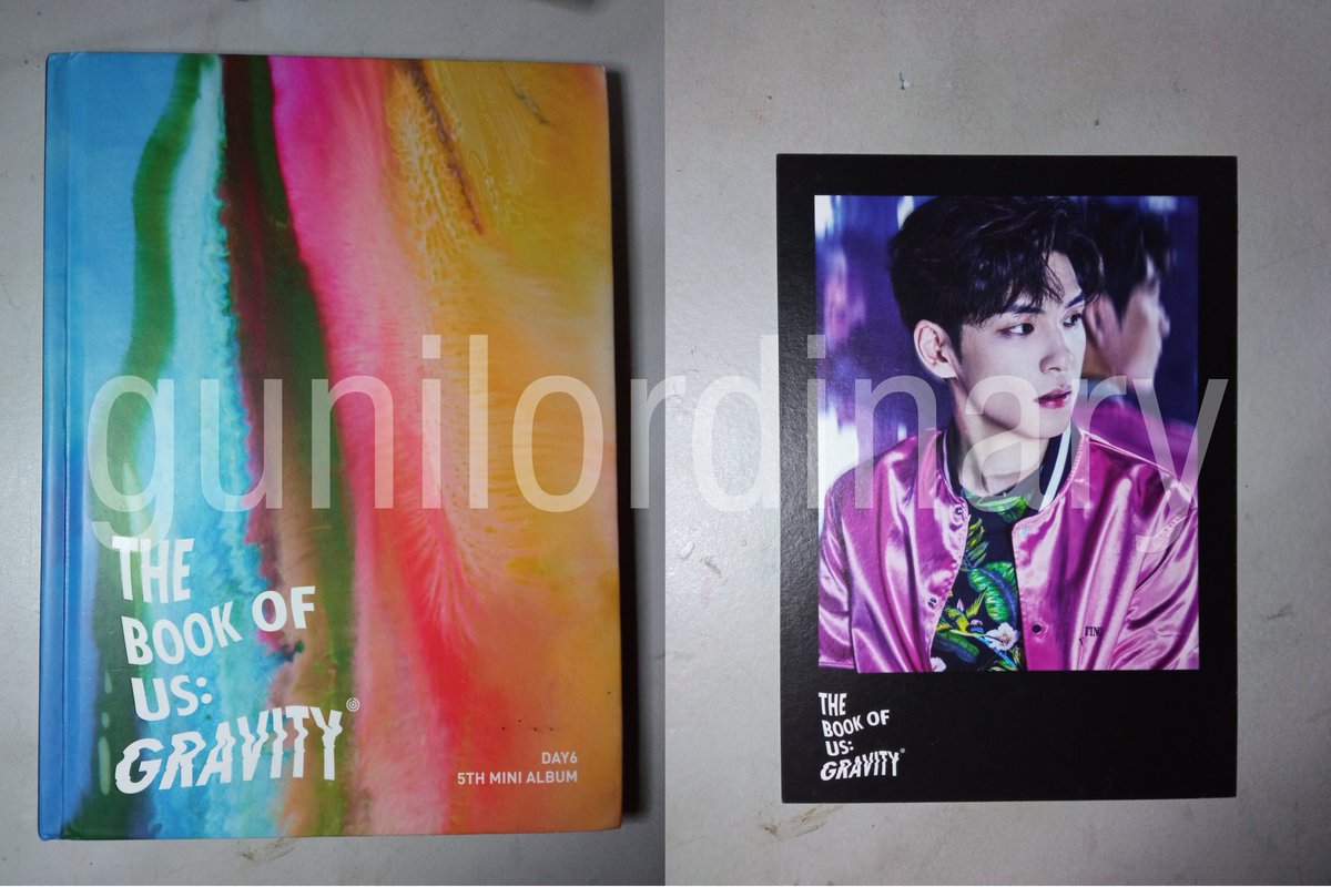 gunilordinary's tweet photo. [HELP RT]

WTS | WANT TO SELL

DAY6 Gravity Mate ver album only damaged (bonus postcard wonpil &amp; bookmark)
IDR 75.000

—bisa keep event 🍊
—condi? DM
📍 Jakarta Timur 

t. wts wtt wtb album sungjin youngk wonpil dowoon day6 jae gravity soul mate
#wtsday6stuff @DAY6TradingINA https://t.co/avLImhOx1N
