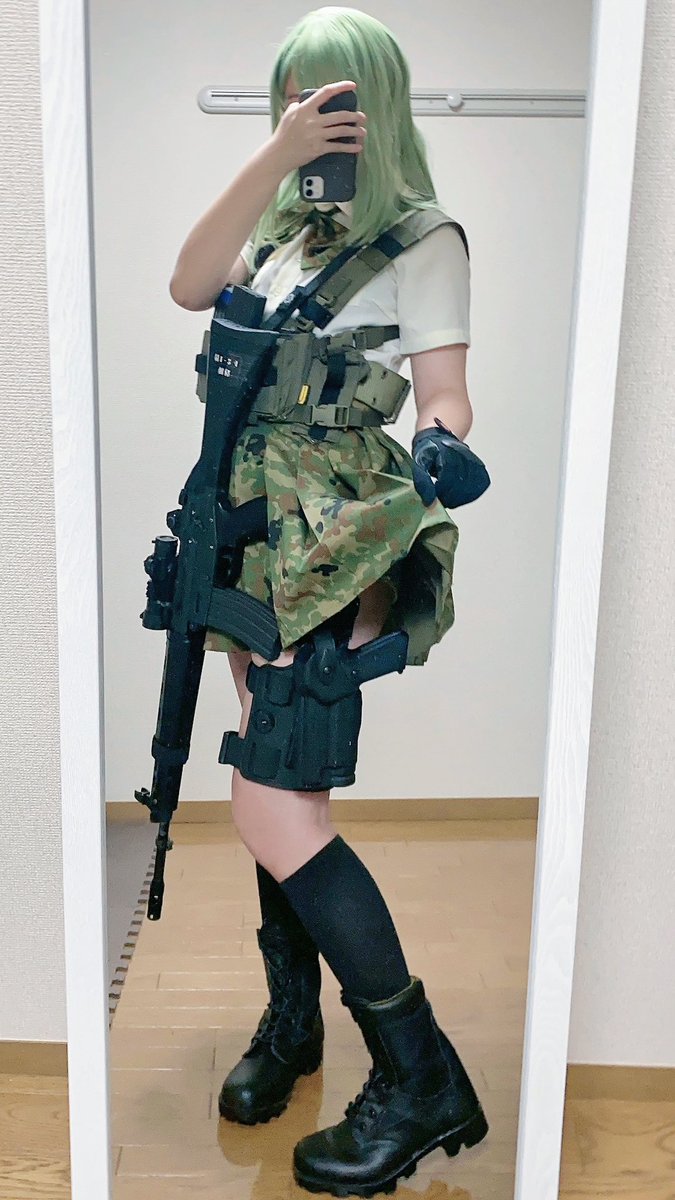IZUMI_Ling's tweet photo. 💚豊崎恵那💚 https://t.co/sNpX1luOHd