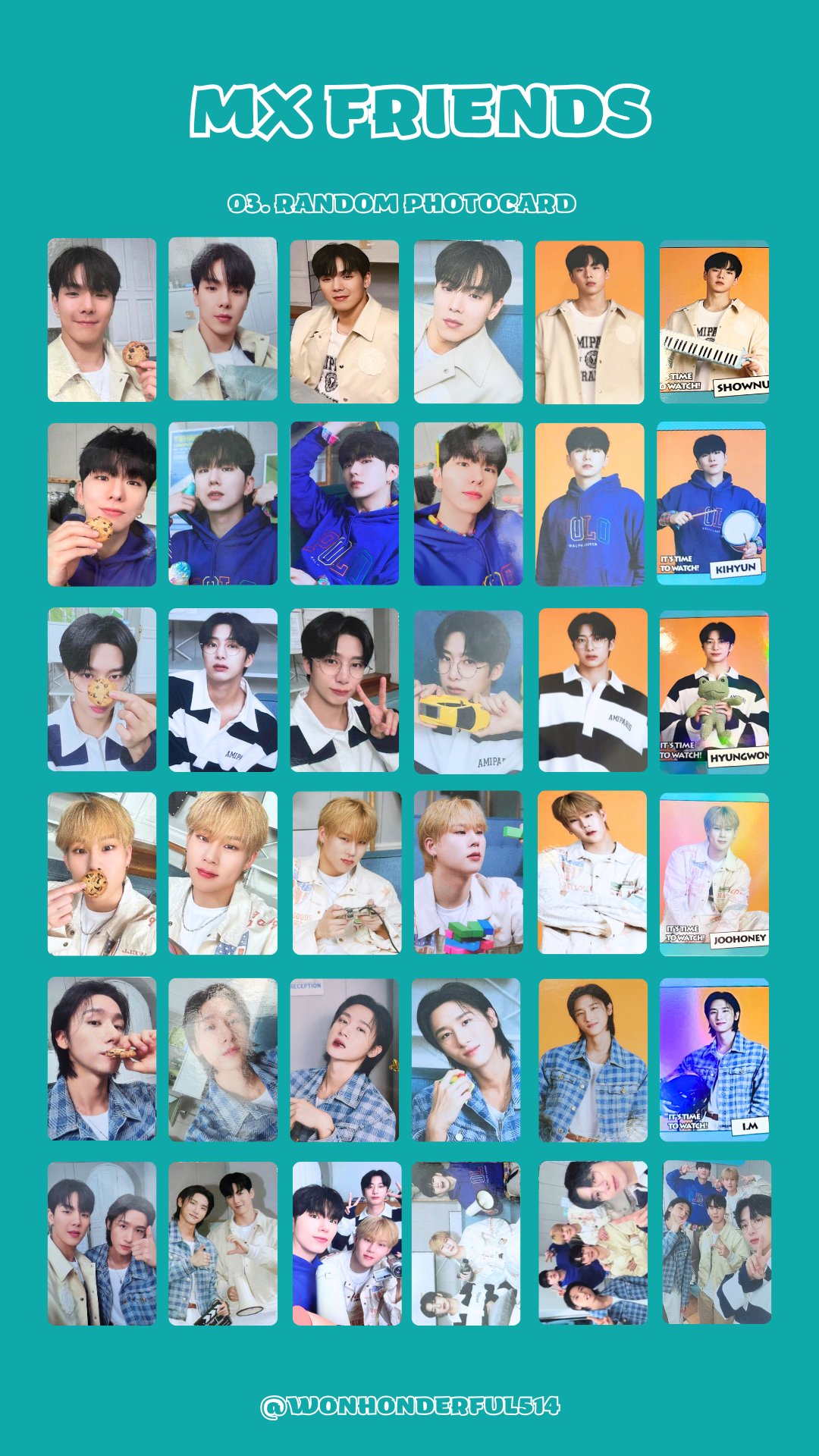 MONSTA X キヒョン トレカ ファンコン MX FRIENDS MONSTA X キヒョン トレカ ファンコン MX FRIENDS - メルカリ