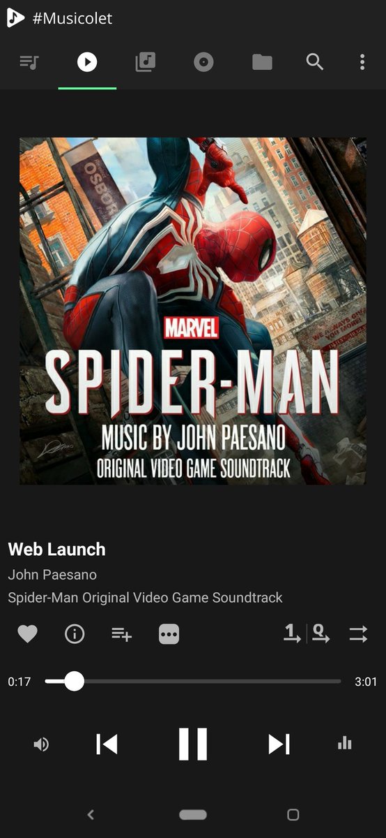 loscuques's tweet image. Escuchando #WebLaunch de #JohnPaesano en #musicolet…