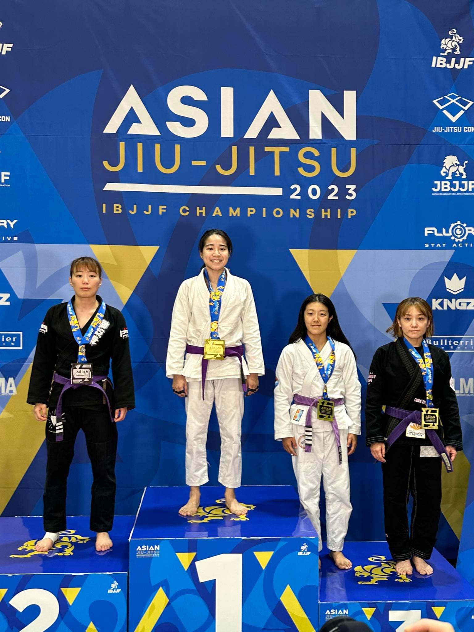 One Sports on X: SHE strikes GOLD! 🥇🥋 Filipina jiu-jitsu fighter Dani  Palanca wins the gold medal via submission in the rooster weight division  of the Asian Jiu-Jitsu IBJJF Championship 2023 in