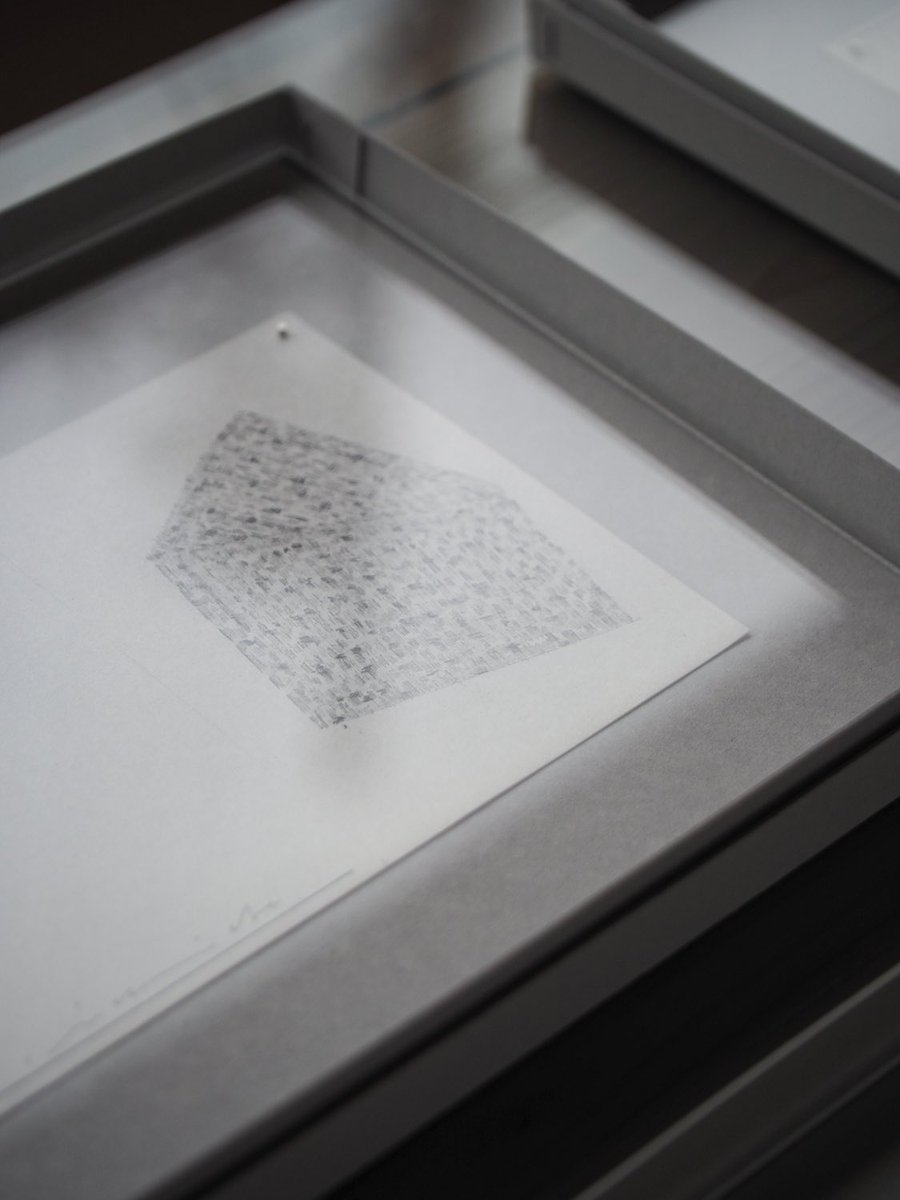 abhrfm's tweet photo. 昨日より東京、@nostos_books での展示が始まりました。蒸し暑い日が続きますが、是非。
　
-
　
阿部寛文　個展
　
受動的な線、能動的な面 Passive Lines, Active-filled Planes 　 nostos books @nostos_books  東京都世田谷区砧5-1-18 102号室
2023.7.8 – 7.17
Open: Fri – Mon (1pm – 7pm) https://t.co/1ezxP0hnrU
