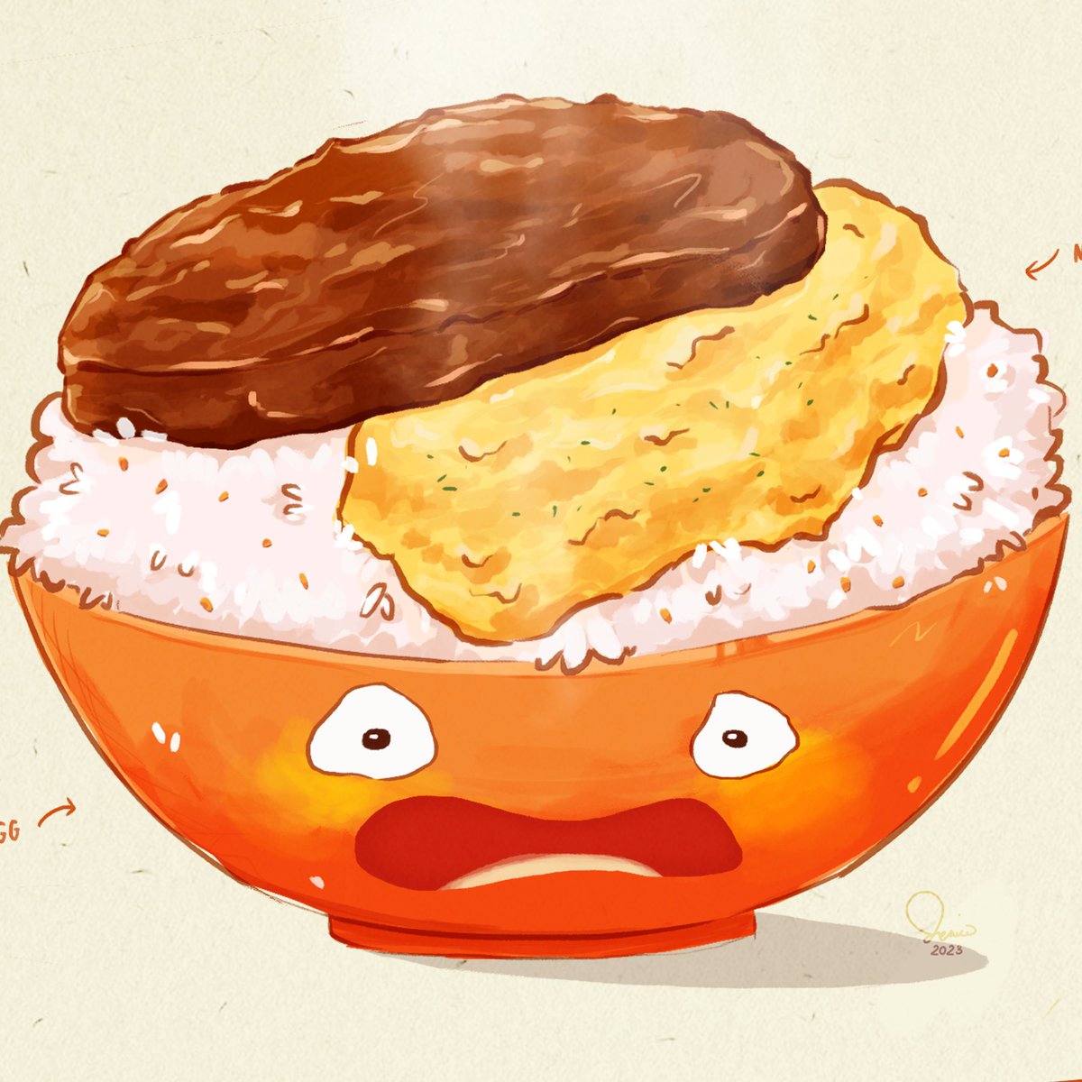 denice_thenice's tweet photo. 10. McDonald's Sausage w/ Egg or Sausagesilog's my favorite Reverse OT food (working before actual office hours)
Reimagined this in a Calcifer bowl para cutiee sana pero it turned out to look like this 🤯🤯🤯
#artph #ArtistOnTwitter #foodart #Foodie #silog #McDonalds https://t.co/3UUKg96tXv