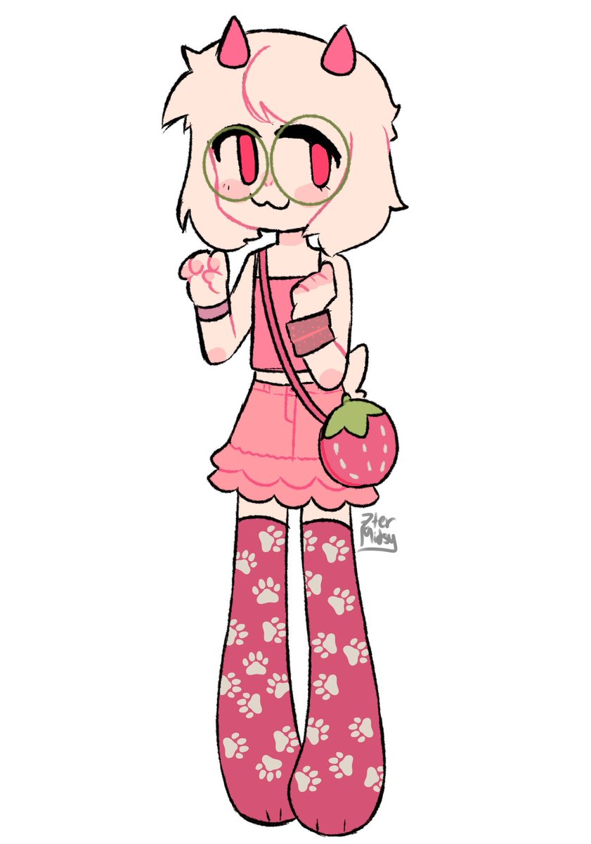 strawberry fluffy boy 🍓