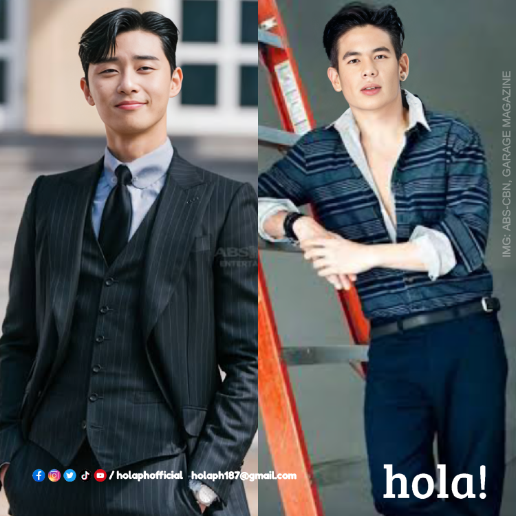 holaphofficial's tweet photo. TSIKA: Jake Ejercito, napipisil umanong gumanap na Mr. Lee na original na ginampanan ng South Korean actor na si Park Seo-joon sa Philippine remake ng hit K-drama na 'What's Wrong with Secretary Kim?'. https://t.co/iW18c29GDS