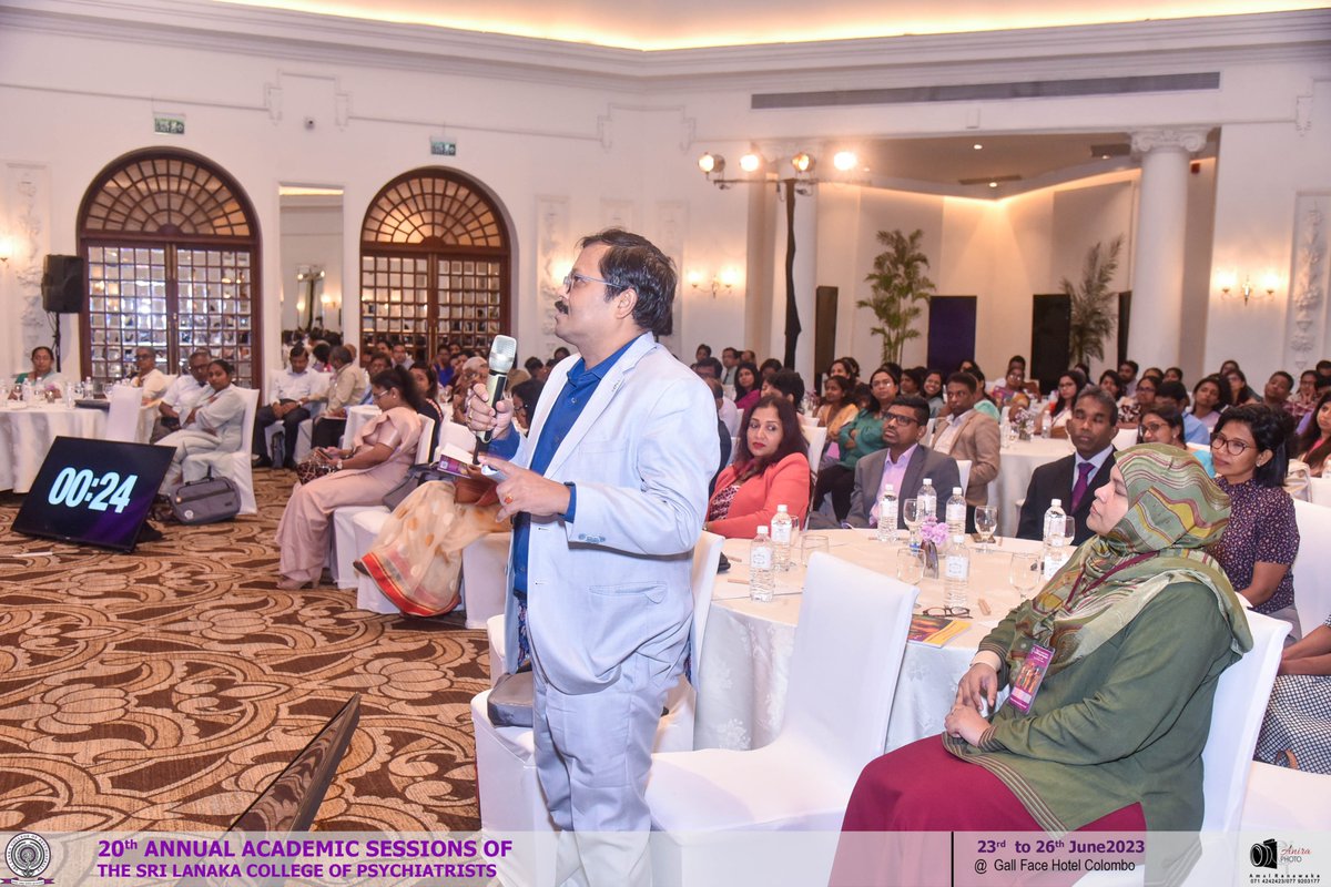 slcpsych's tweet photo. We are thrilled to announce the successful conclusion of the 20th Annual Academic Sessions of the Sri Lankan College of Psychiatrists, held at the esteemed Galleface Hotel in Colombo on the 24th and 25th of July. https://t.co/6zCBQD6ZNg