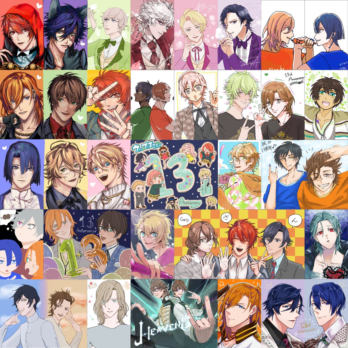 up_m_a's tweet photo. 🎉うたプリ13周年記念枠埋め合作🎉
♪♪.*･ﾟありがとうございました.*･ﾟ♪♪
¨*•.¸♬︎おめでとうございます¨*•.¸♬︎ https://t.co/gvyRJ00OL9