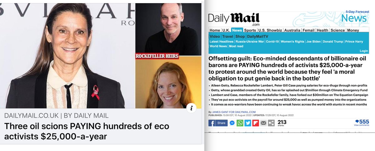 MsheArt2_Mia's tweet image. 1) weathermodificationhistory.com
 #ClimateChange is 8 decades of global #WeatherMod which affects the #climate  
2) Who is funding #JustStopOil, #BigOil  Money. Who is  funding #Weatherwarfare
 The ONLY real #ClimateCrisis. Big OIL is Invested in Green wash.