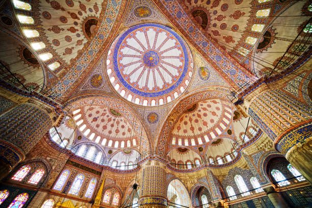 estheticviews's tweet photo. Blue Mosque's interior https://t.co/72p7fitCs2