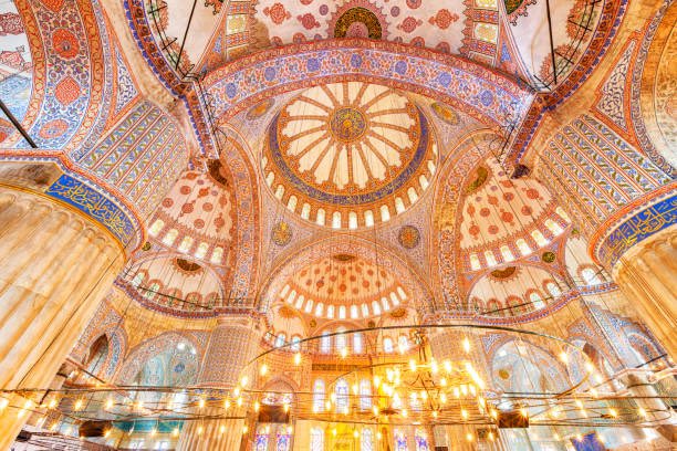 estheticviews's tweet photo. Blue Mosque's interior https://t.co/72p7fitCs2