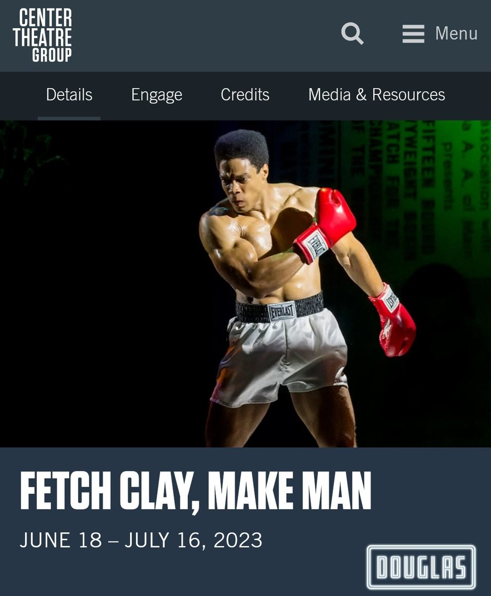 griz1's tweet photo. Gotta see this story about unlikely friendship between #CassiusClay & #StepinFechit. #FetchClayMakeMan @KDT @CTGLA @msdebbieallen @WillPower7 @latheater @LATheatreTweet @LATheatreWorks @Culvercity311 @LRichardson6 @KingProphet @mackpurp
Catch it by 7/16!!! https://t.co/XWIEzFtQlg https://t.co/Y4G9oKVSkx