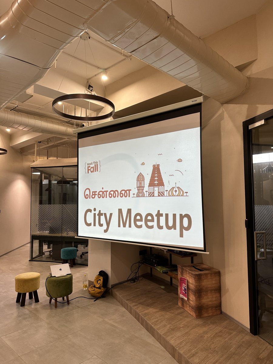 rishita_nayak35's tweet photo. I attended Hack This Fall Meetup in Chennai π . We were selected as Community partner from Chennai.
#HTFChennai @hackthisfall #HackThisFall https://t.co/IceMBH5ih7