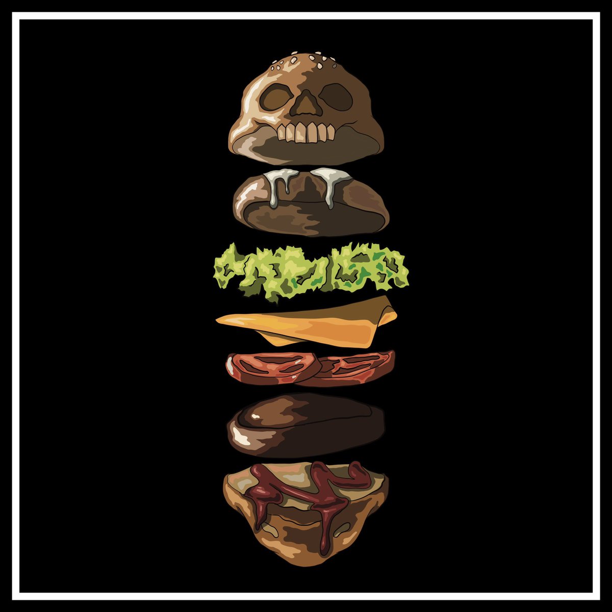 Watidbird's tweet photo. Hamburgers 
Get my art printed on awesome products. Support me at Redbubble #RBandME:  https://t.co/6WjaR7GFA4 #findyourthing #redbubble #redbubbleartist #redbubbleshop #art #design #hamburgers #junkfood https://t.co/EYcBnTNvL0