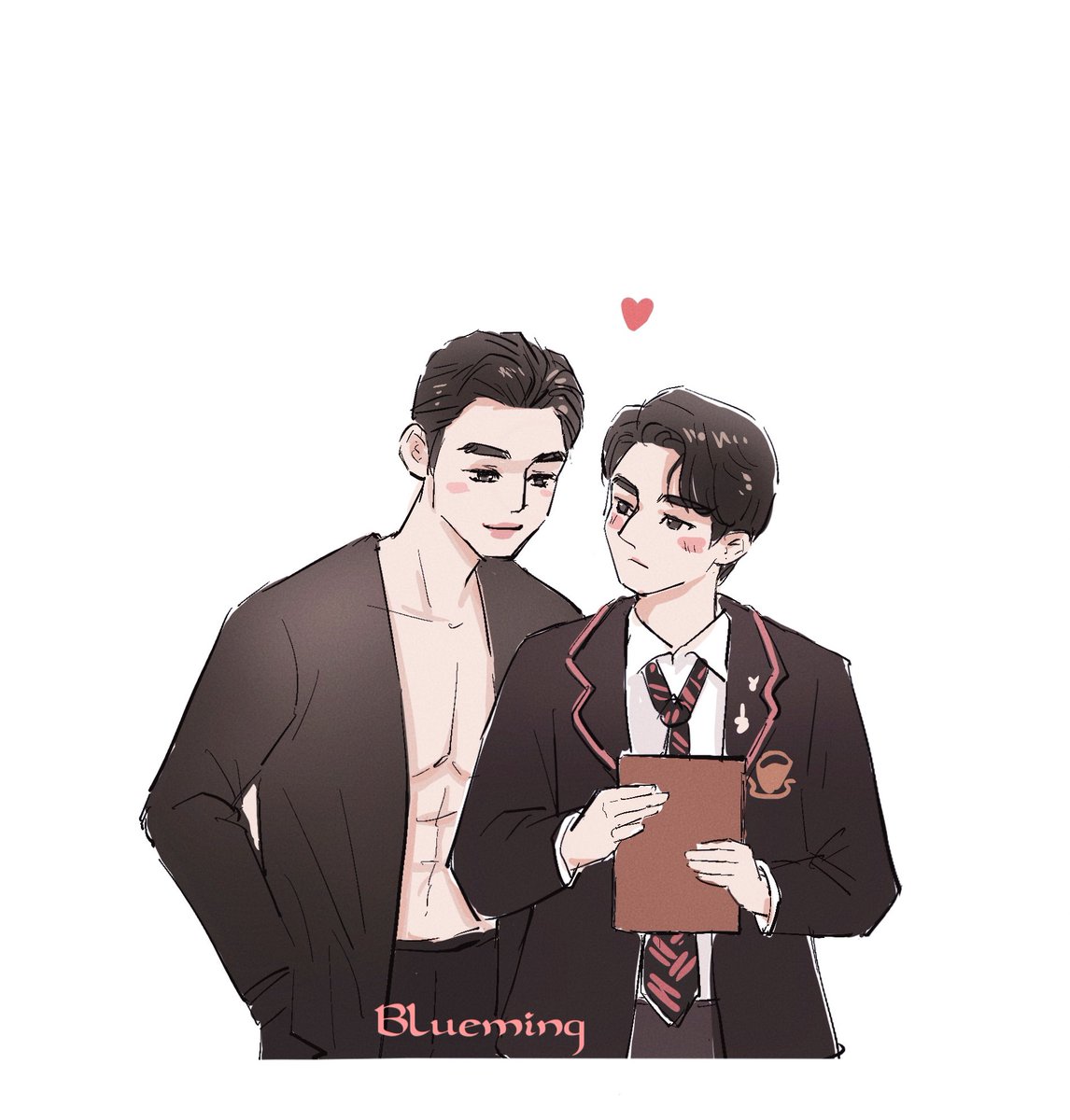 caoshasdd's tweet image. #Blueming 🖤❤️
