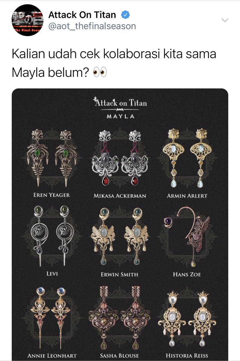 gurzgesagt's tweet photo. actor!au
kolaborasi anting aot yang katanya demi keberlangsungan shooting✨
(warning: harshwords | ignore timestamps)
#eremika #aruani #pokkosasha #gallibraus #jeansha #reihisu #coltkasa https://t.co/qQVhgTzwk2