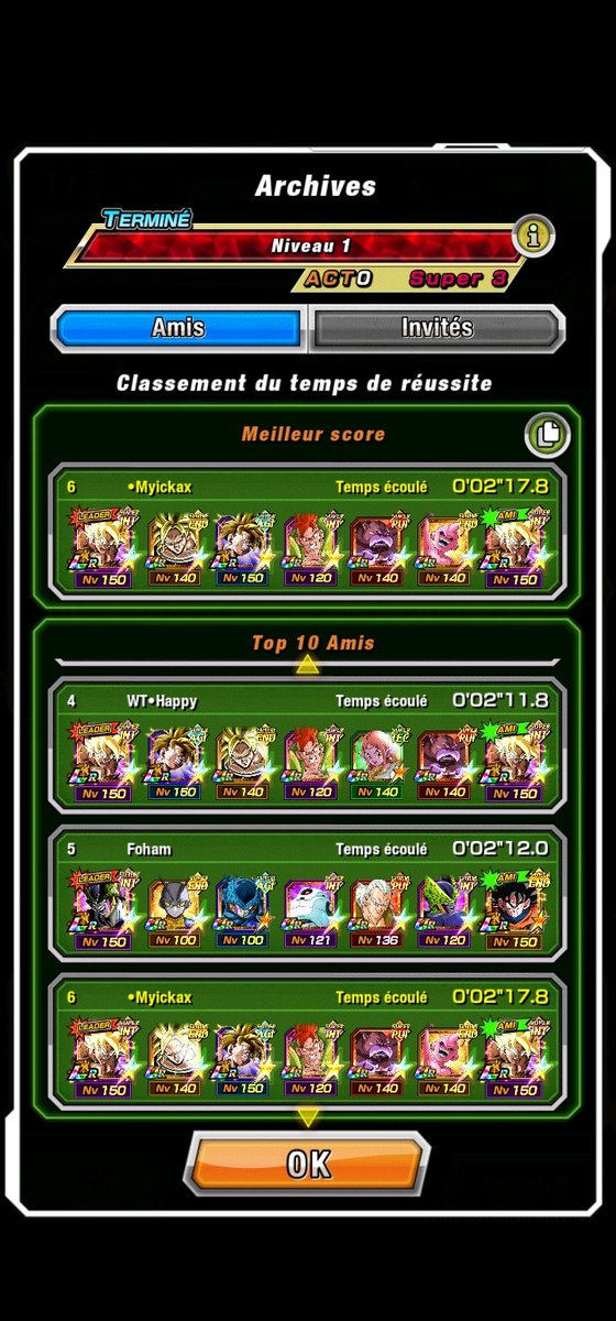 MimYik's tweet image. 3ème tentatives de la journée
T1 One shot avec Goku LR 
T2 2 spe avec broly end + une auto pour vaincre Cell 
T3 : Transfo gohan -&amp;gt; Spe = reste 2 barre de vie et j'ai fini en spe ultime avec goku LR 
#DOKKANBATTLE #speedbattle 
@Ambre_thr