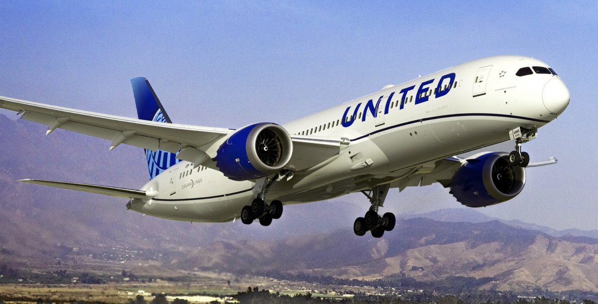 IshrionA's tweet photo. United Airlines will introduce a second daily Newark (EWR) to New Delhi (DEL) flight starting October 28:

- UA816 Depart EWR 9:40 AM Arrive DEL 10:10 AM (next day)
- UA817 Depart DEL 12:15 PM Arrive EWR 7:40 PM

Flights operated with the Boeing 787-9 Dreamliner. https://t.co/XapaPeaSTc
