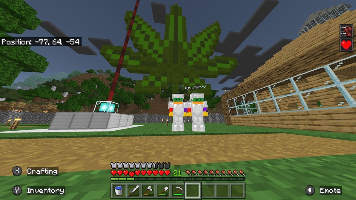 SageIsFine's tweet photo. #Minecraft #NintendoSwitch https://t.co/fMX2Ohk39l